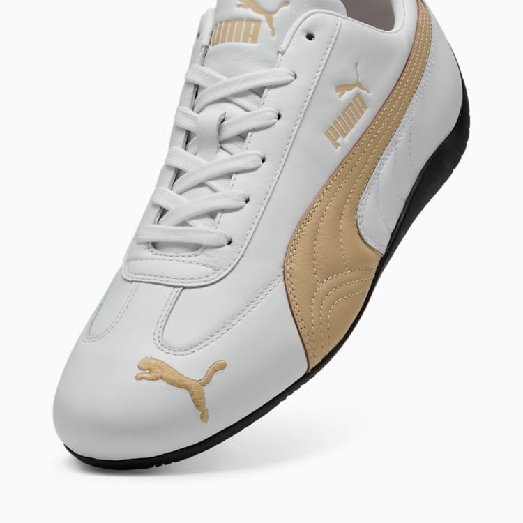 Puma Speedcat Leather Sneakers In White