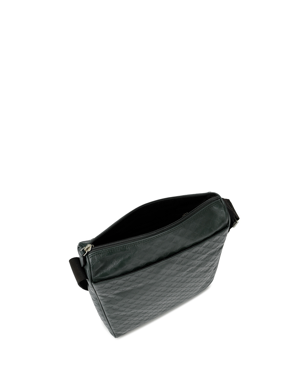 Emporio Armani Logo Shoulder Bag In Black