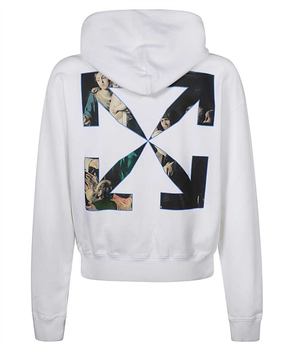 Off-white Caravaggio Painting Over Hood White Blac Fw20 Mens Logo Sweater