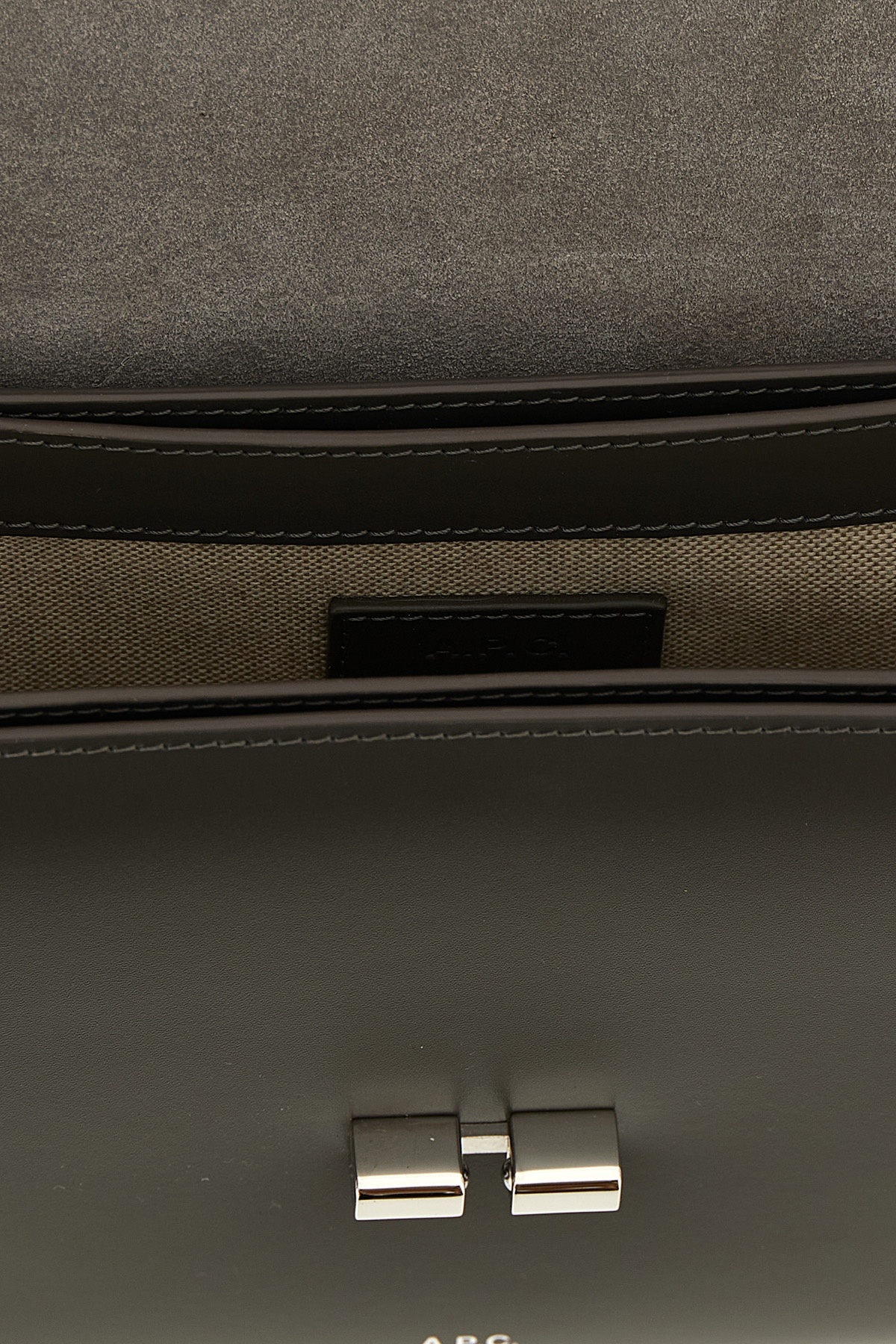 Apc Small Grace Shoulder Bag With Adjustable Strap In Gray
