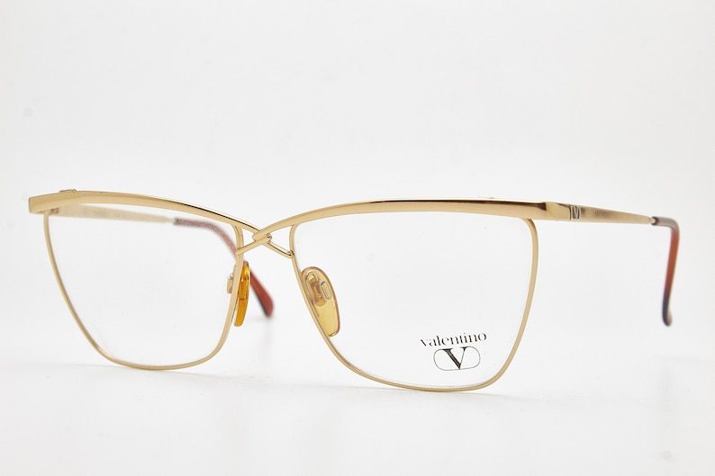 Valentino Full Frame Plain Mirror In Gold