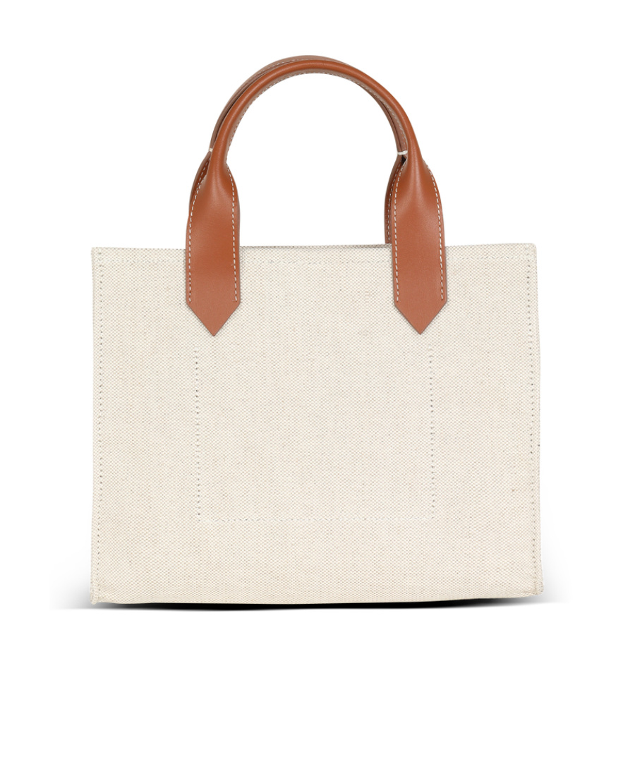 Shop Balmain B-army 42 Shoulder Bag In White