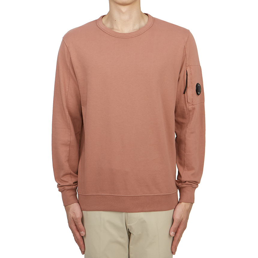 C.p. Company Long-sleeved Sweater In Pink