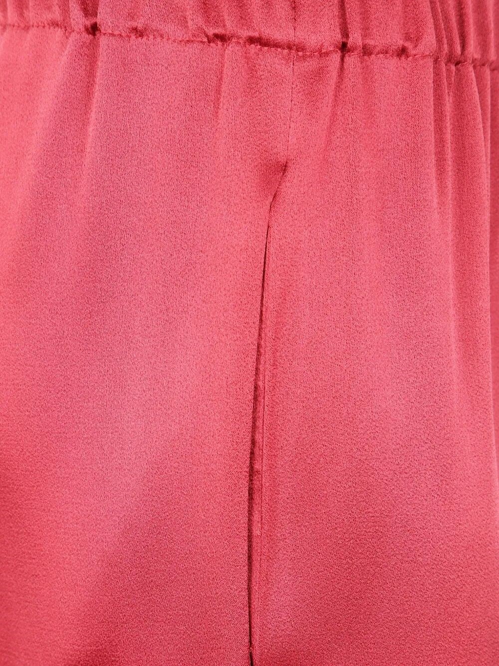 Antonelli Elastic Waist Casual Pants In Red