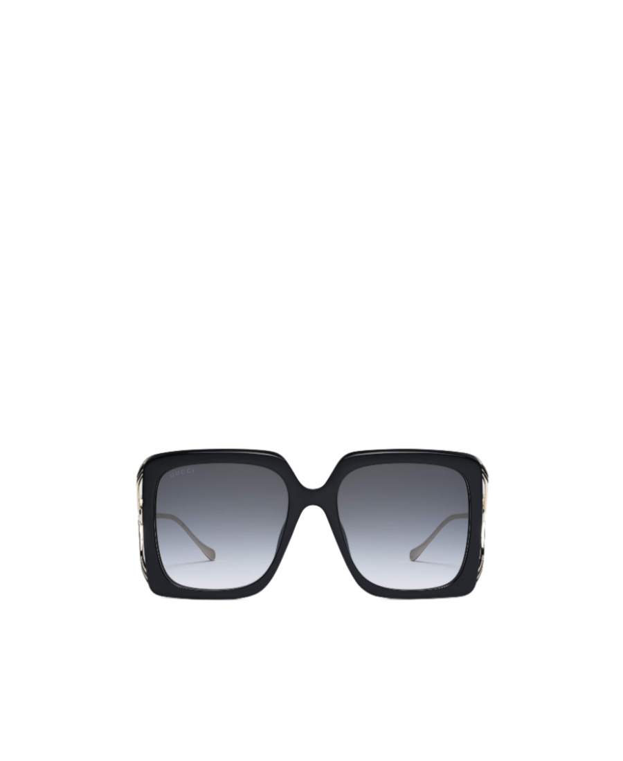 Gucci Oversized Rectangular Sunglasses In Blue