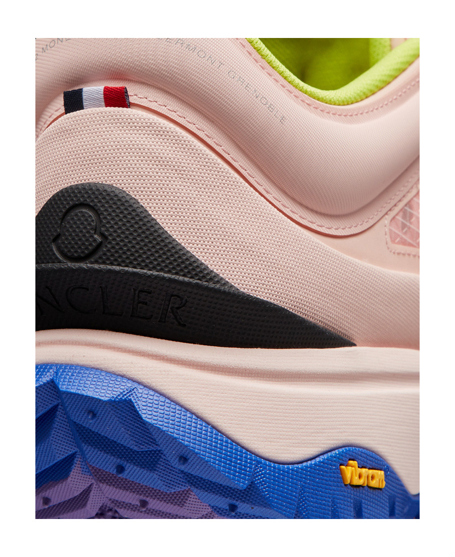 Shop Moncler Trailgrip Lite Trainers In Nude