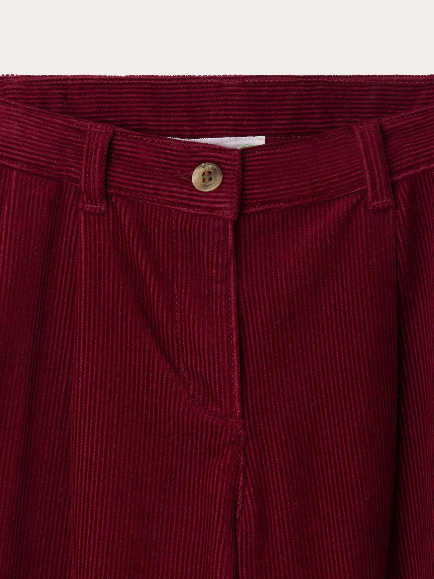 Bonpoint Corduroy Trousers In Red