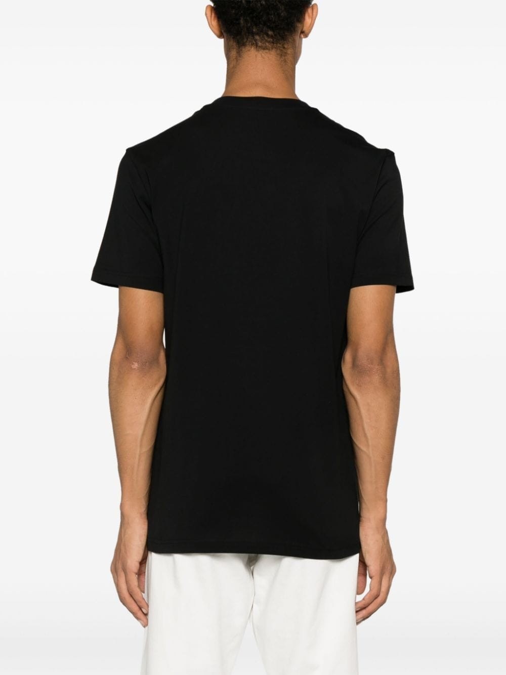 Moschino Teddy Bear Patch T-shirt With In Black