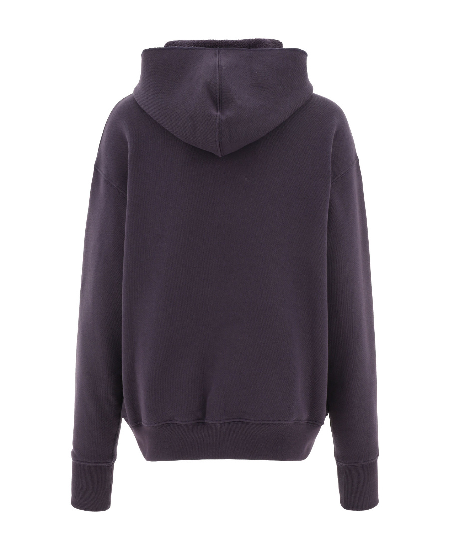 Maison Margiela Pouch-pockets Cotton Hoodie In Black