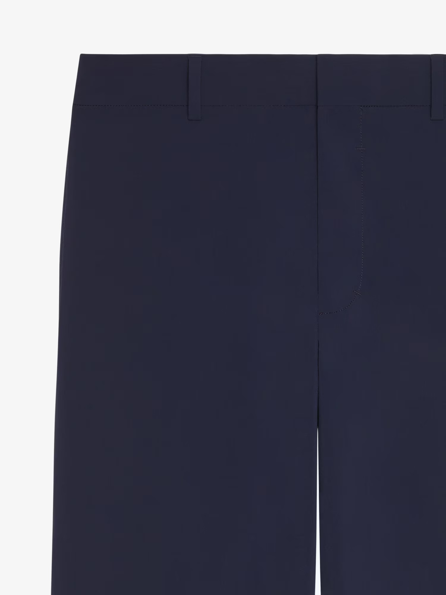 Givenchy Belt-loop Formal Trousers In Blue