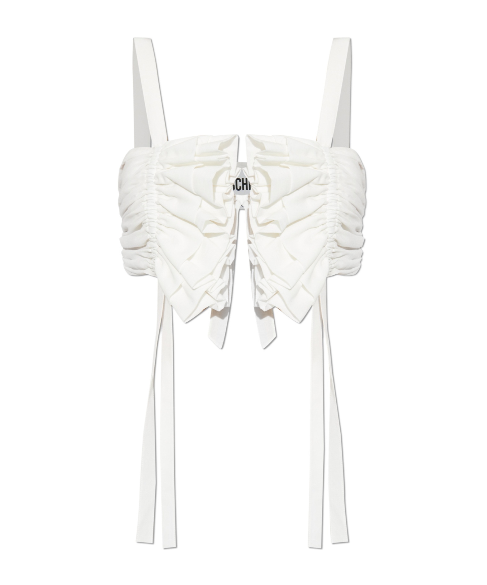 Moschino Sleeveless Shirt In White