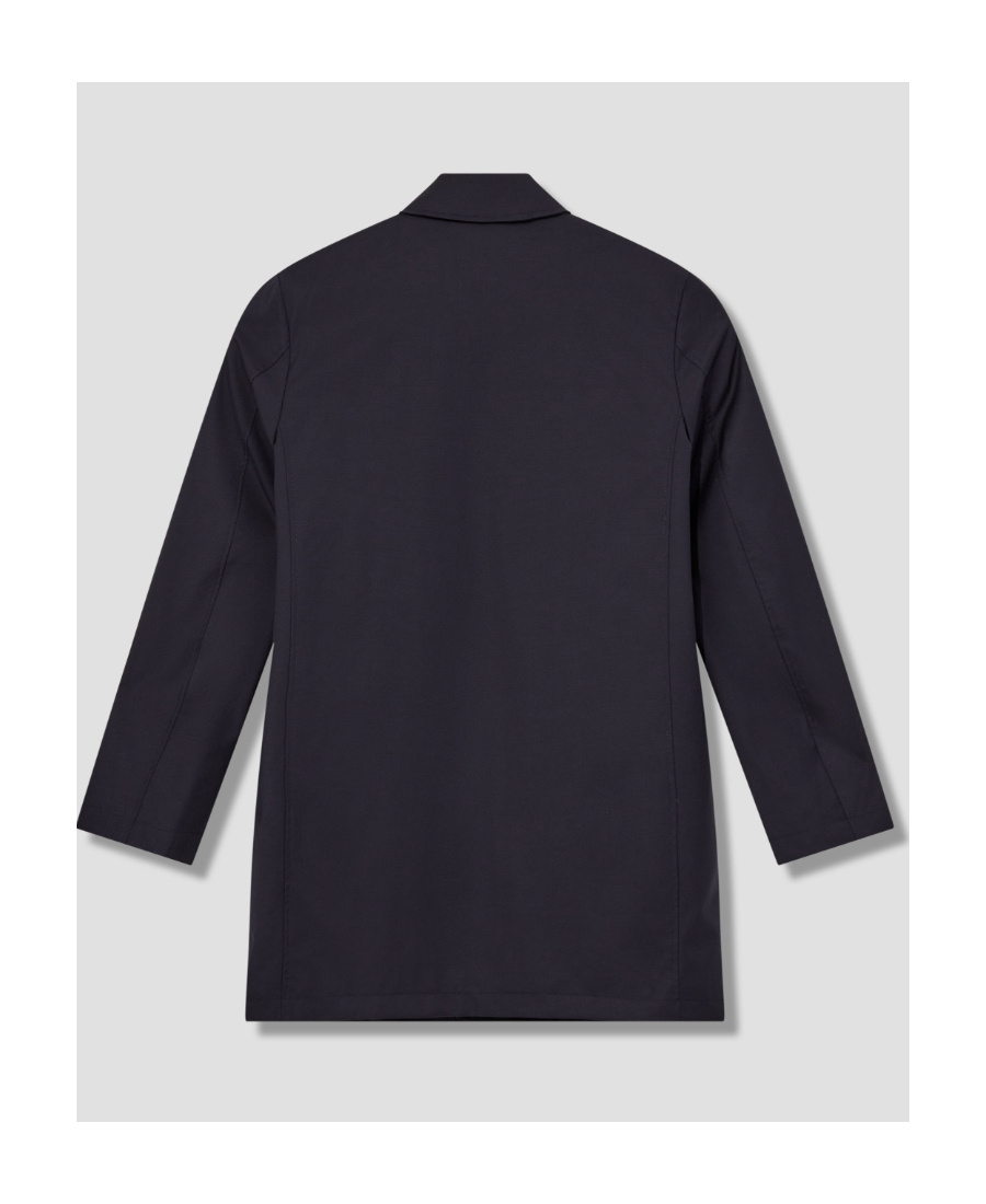 PAUL SMITH CLASSIC-COLLAR COTTON TRENCH-COAT