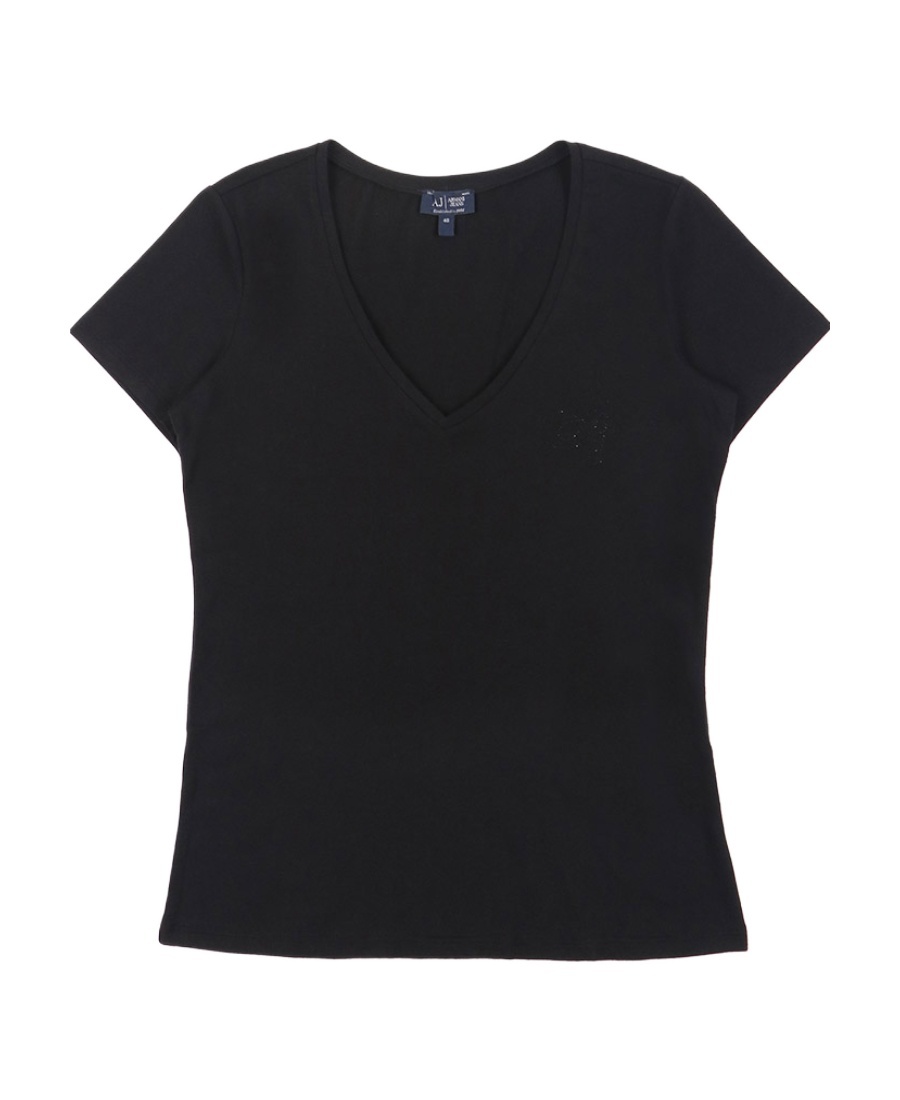 ARMANI JEANS V-NECK SHORT-SLEEVED T-SHIRT