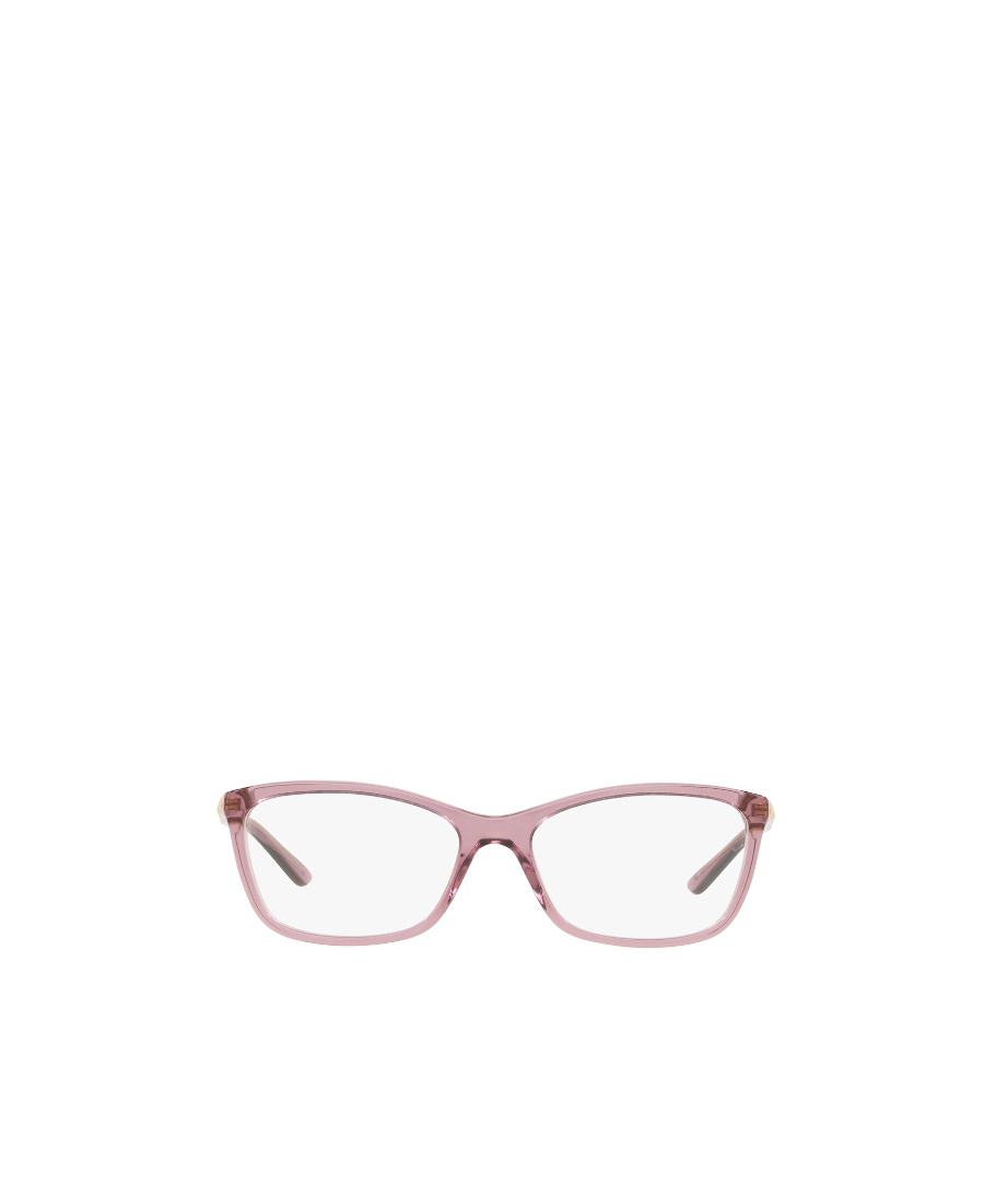 Versace Eyewear Rectangular Frame Glasses In White
