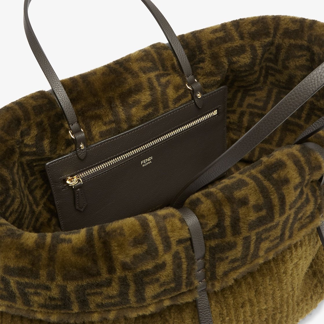 Fendi Large Roll Tote Bag
