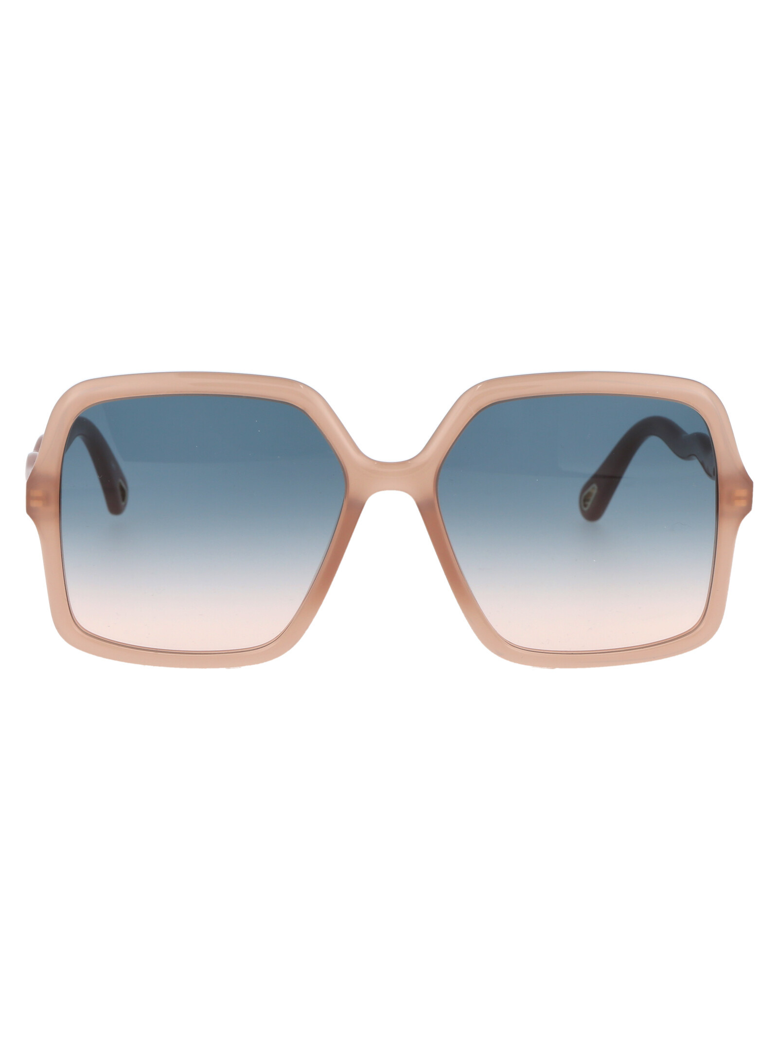 Chloé Eyewear Zelie Square Frame Sunglasses In Multi
