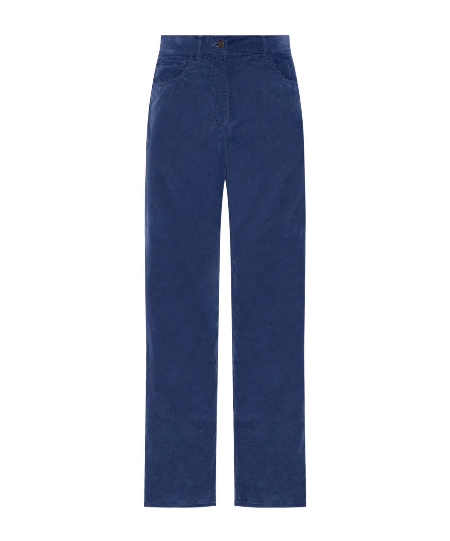 The Row Tarley Straight-leg Trousers In Washed Blue