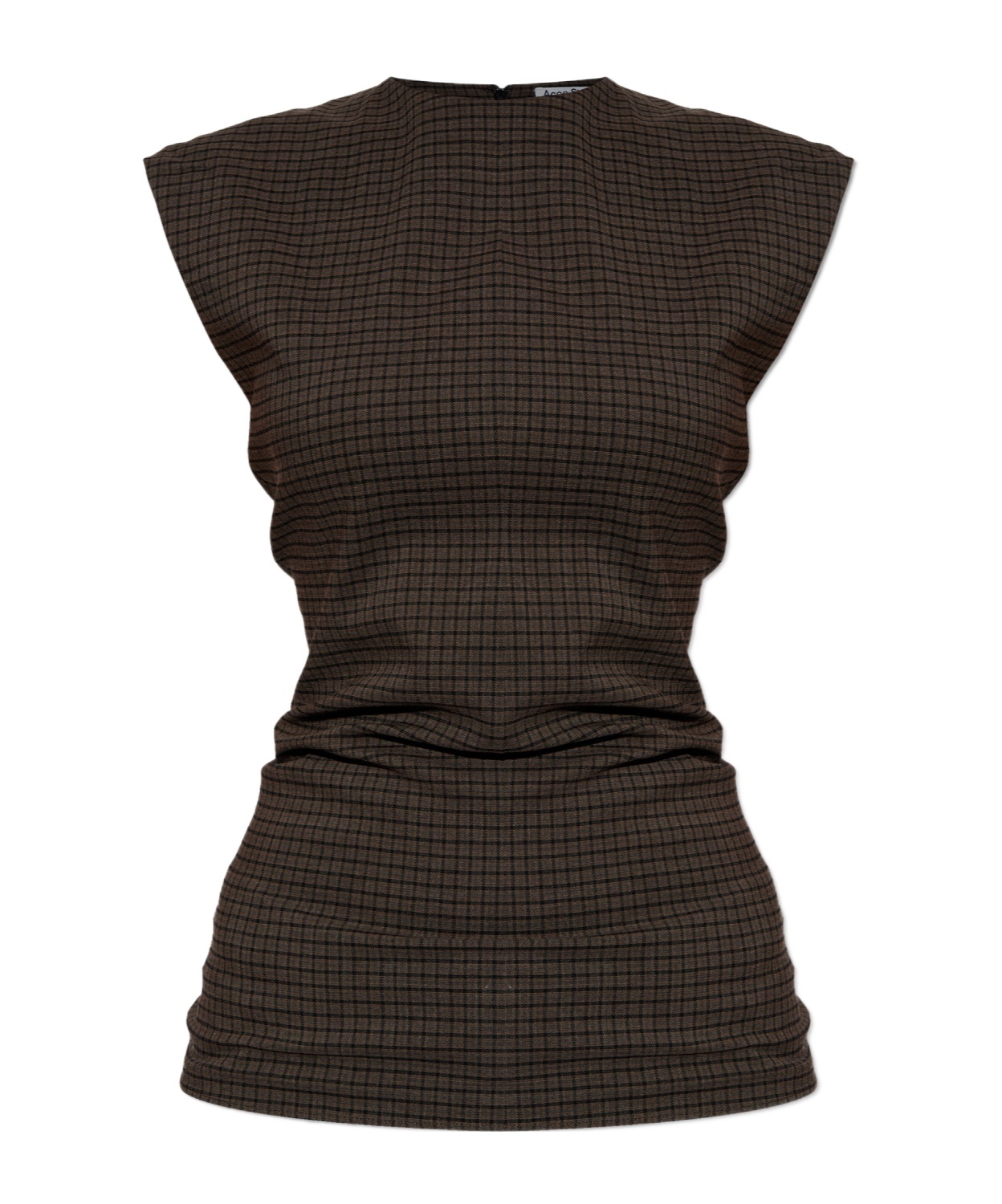 Acne Studios Sleeveless Tops In Brown