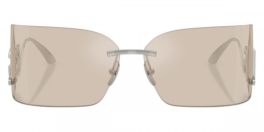 Dolce & Gabbana Logo-plaque Sunglasses In Brown