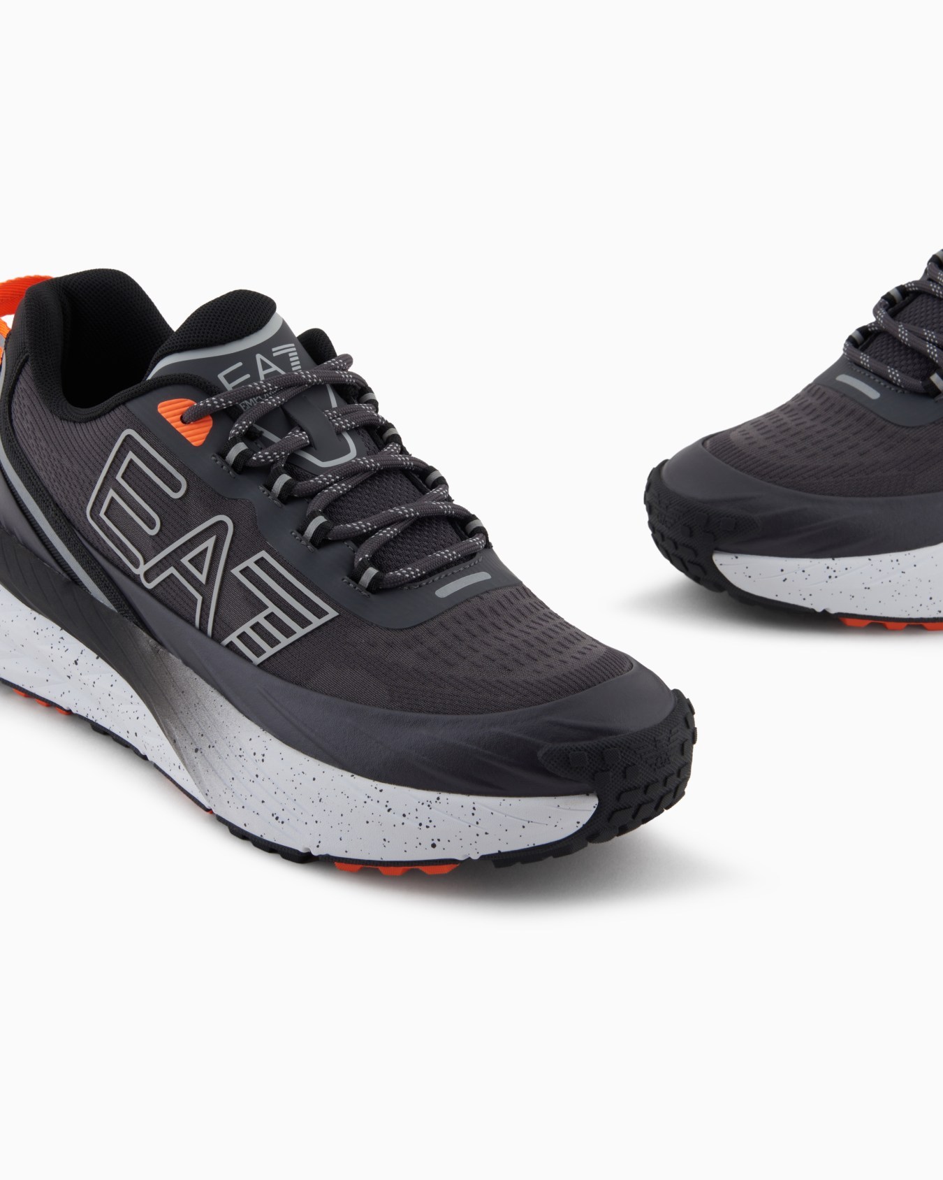 Ea7 Emporio Armani Sneakers Grey In Black