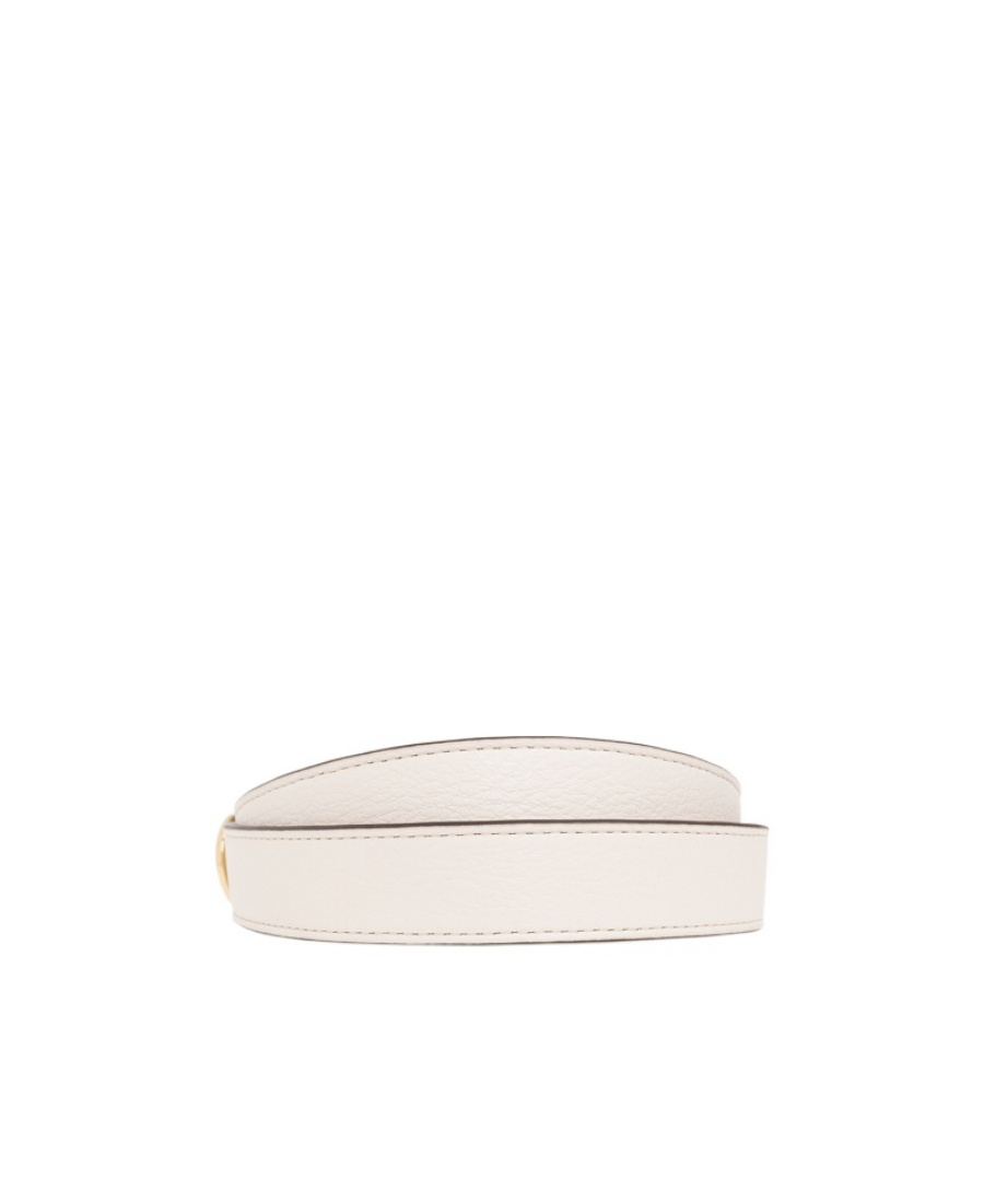 TORY BURCH REVERSIBLE LOGO-BUCKLE LEATHER BELT