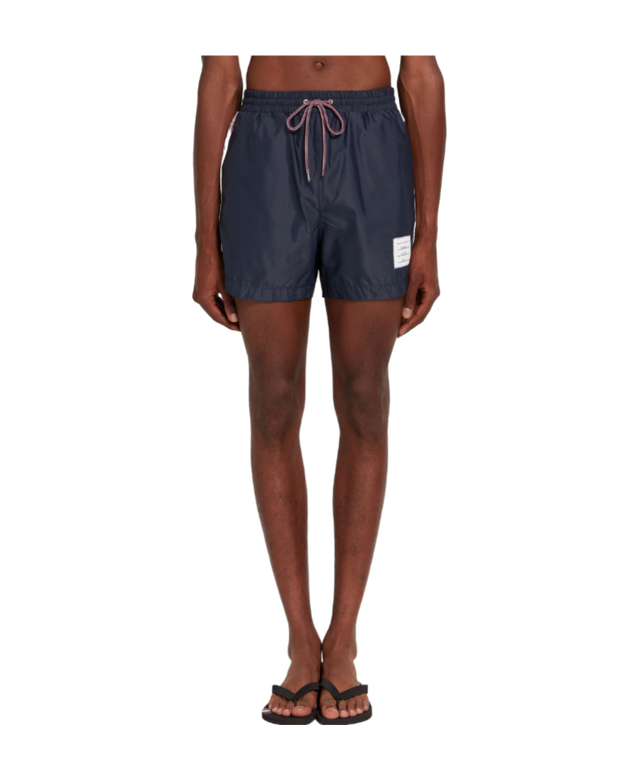 Thom Browne Rwb-stripe Swim Shorts