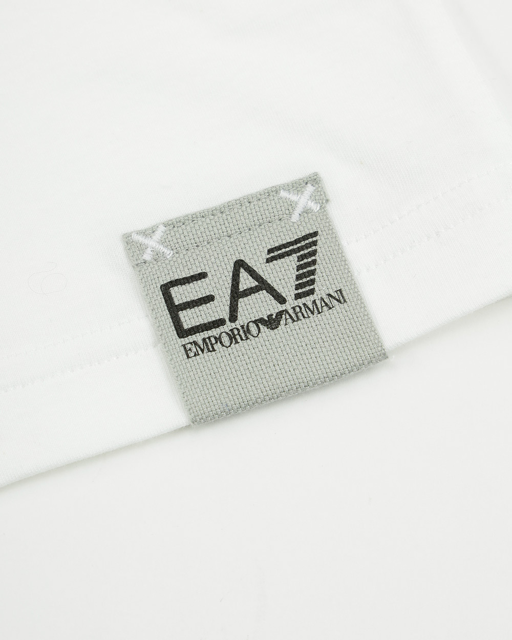 EA7 LOGO ROUND-NECKED T-SHIRT