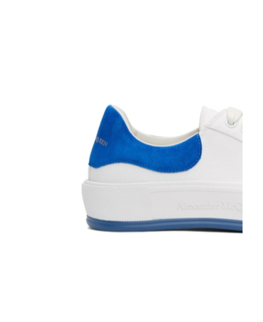 Alexander Mcqueen Deck Low-top Sneakers In White