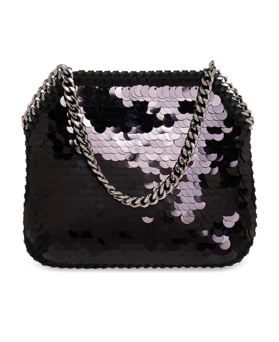 Stella Mccartney Falabella Mini Shoulder Bag In Black