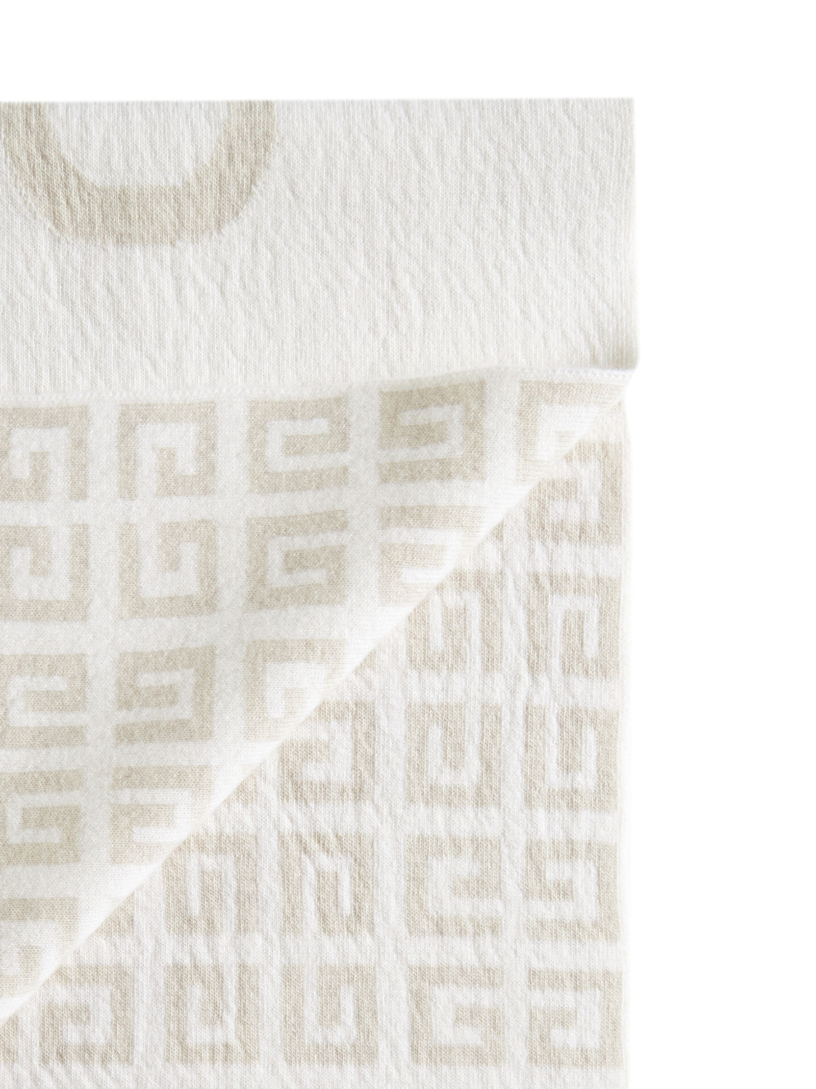 Givenchy Logo Intarsia-knit Scarf In White
