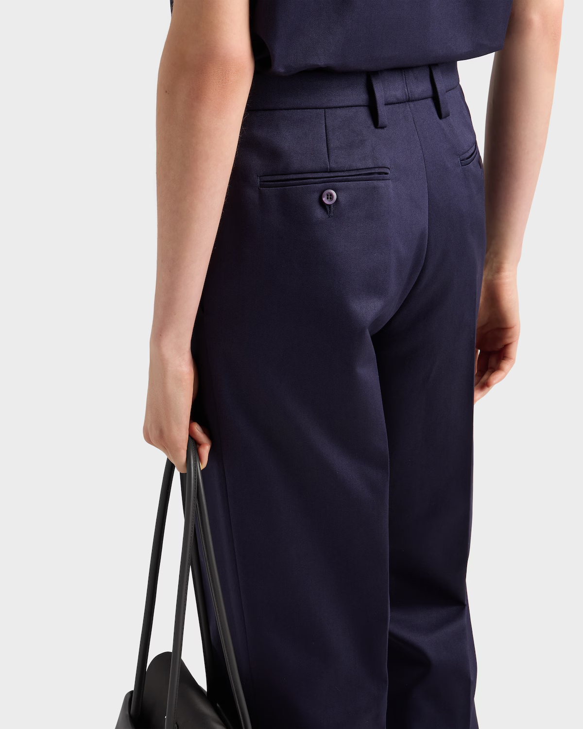 Prada Chino Pants In Blue