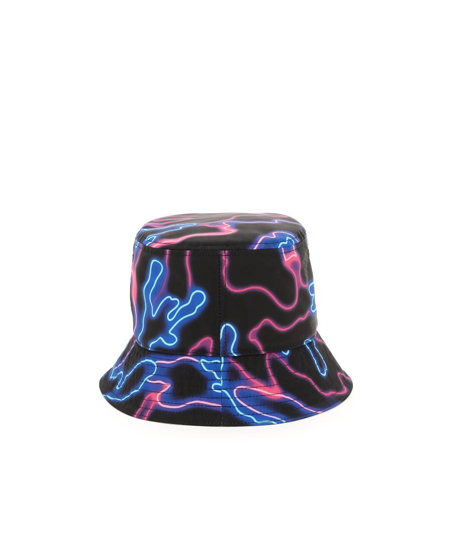 VALENTINO GARAVANI VALENTINO NEON CAMOUFLAGE BUCKET HAT 