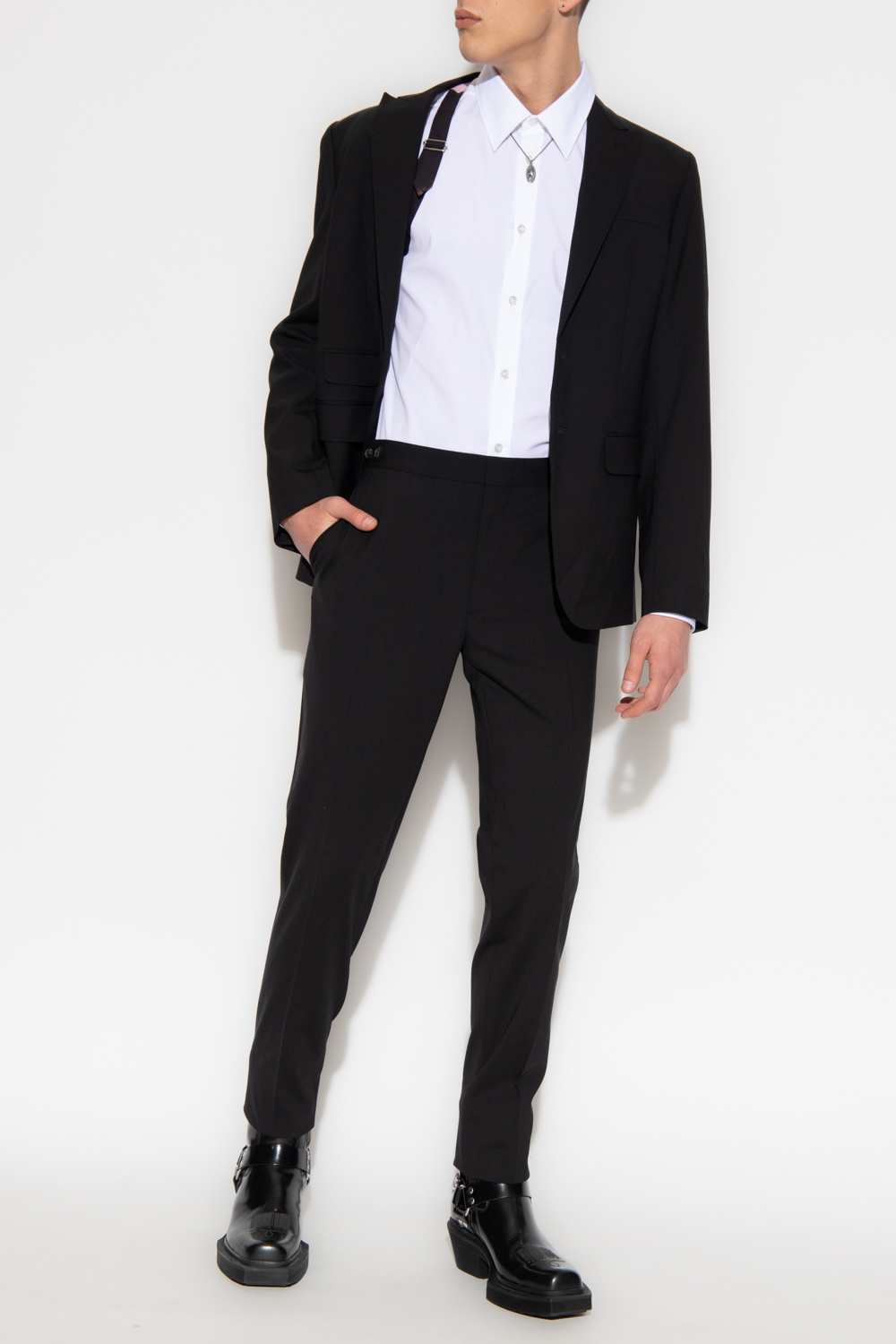 Dsquared2 Two-piece Single-breasted Suit In Black