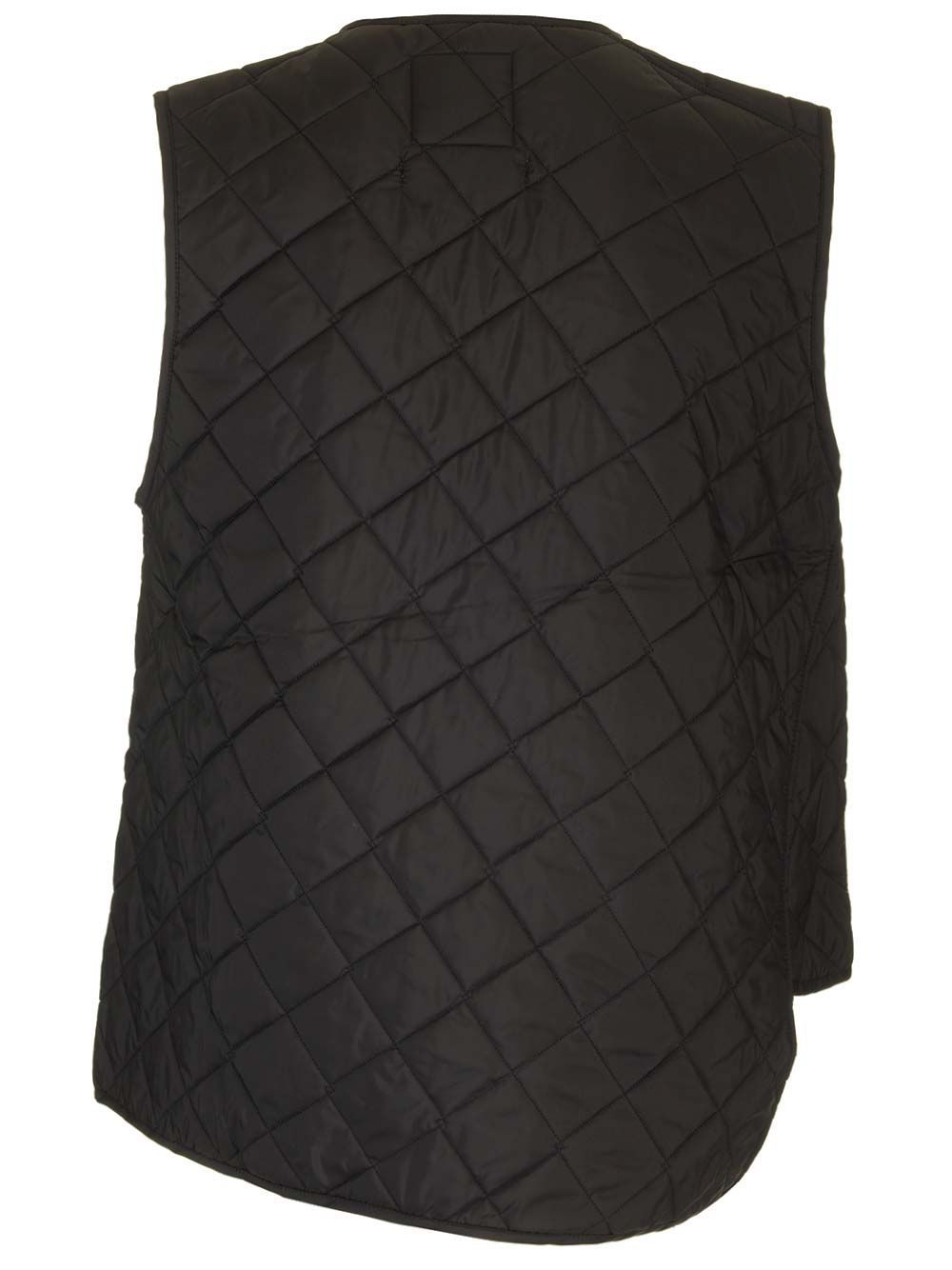 Comme Des Garçons Asymmetrical Vest In Black