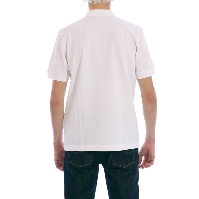 Dior Logo-fitting Polo Shirt In White