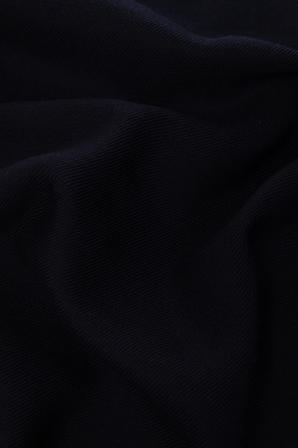 Ferragamo Salvatore  Color Blocked Scarf In Black