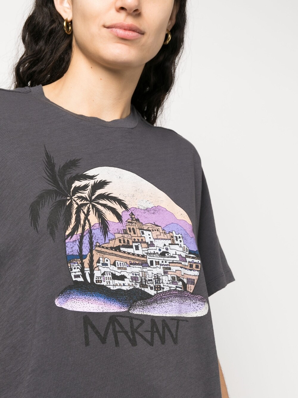 ISABEL MARANT ÉTOILE ZEWEL PRINTED TEE-SHIRT