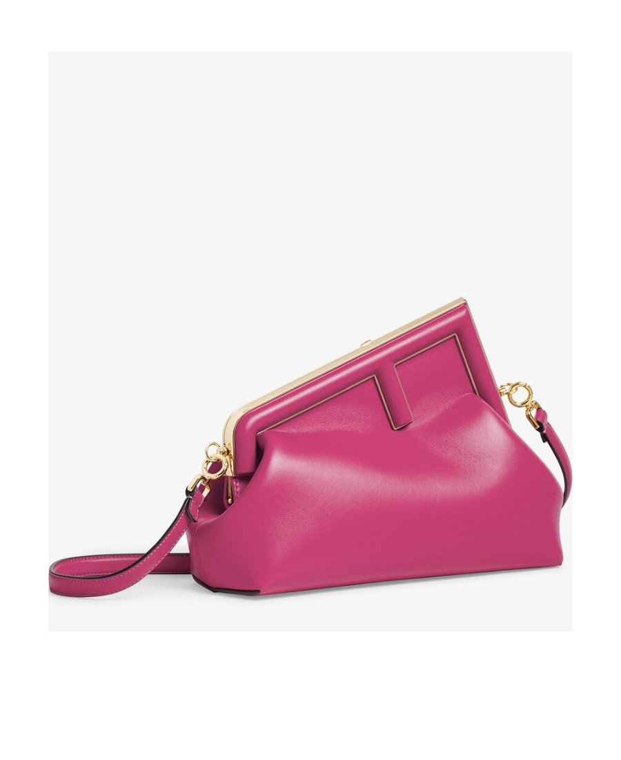 Fendi First Medium Shoulder Bag In Pink