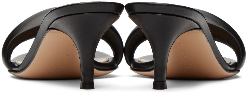 Gianvito Rossi Woman Sandals Black Size 5 Soft Leather In Black