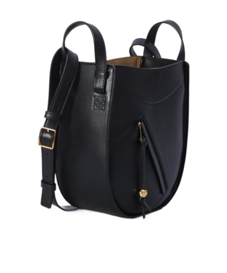 Loewe Slice Bag In Black