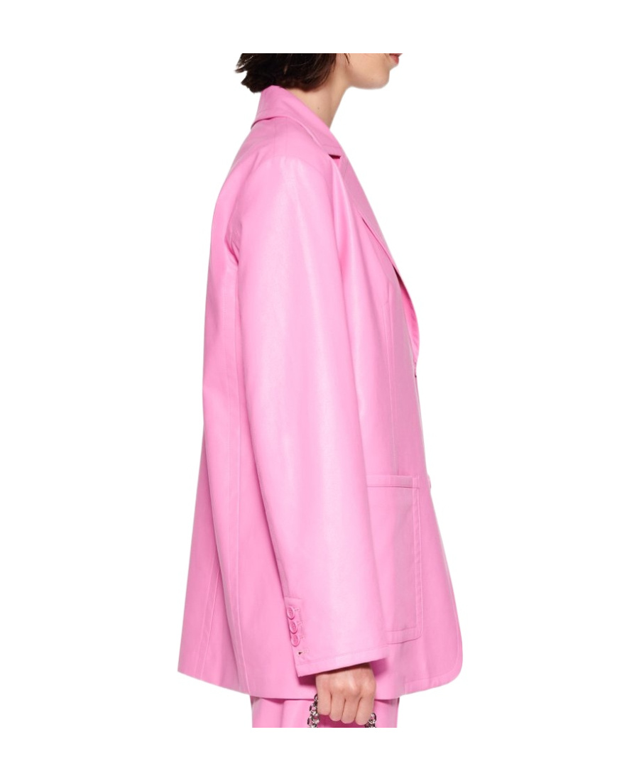 Stand Studio Lapel Suit Coat In Pink