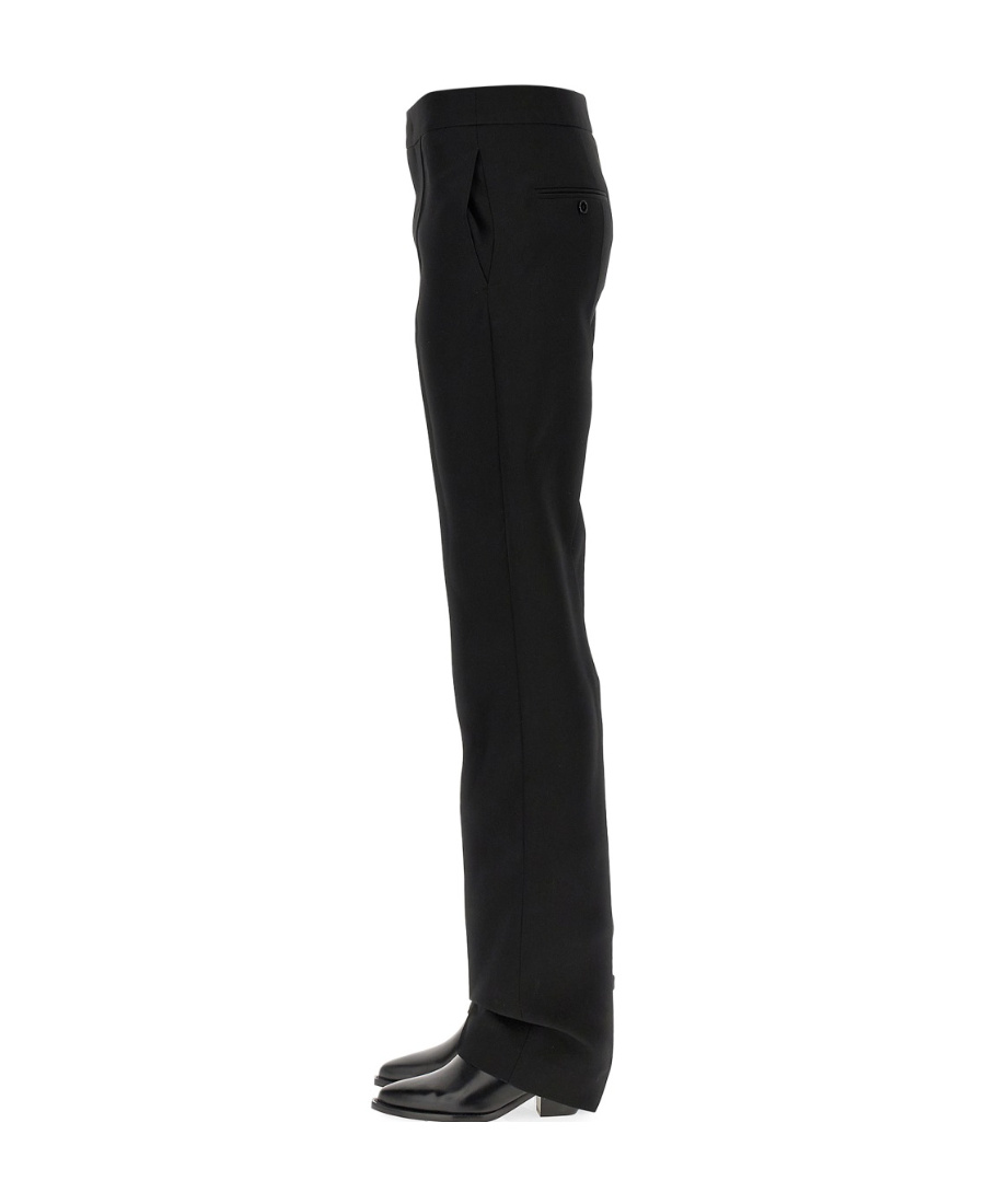 Shop Isabel Marant Tailored Straight-leg Trousers In Black