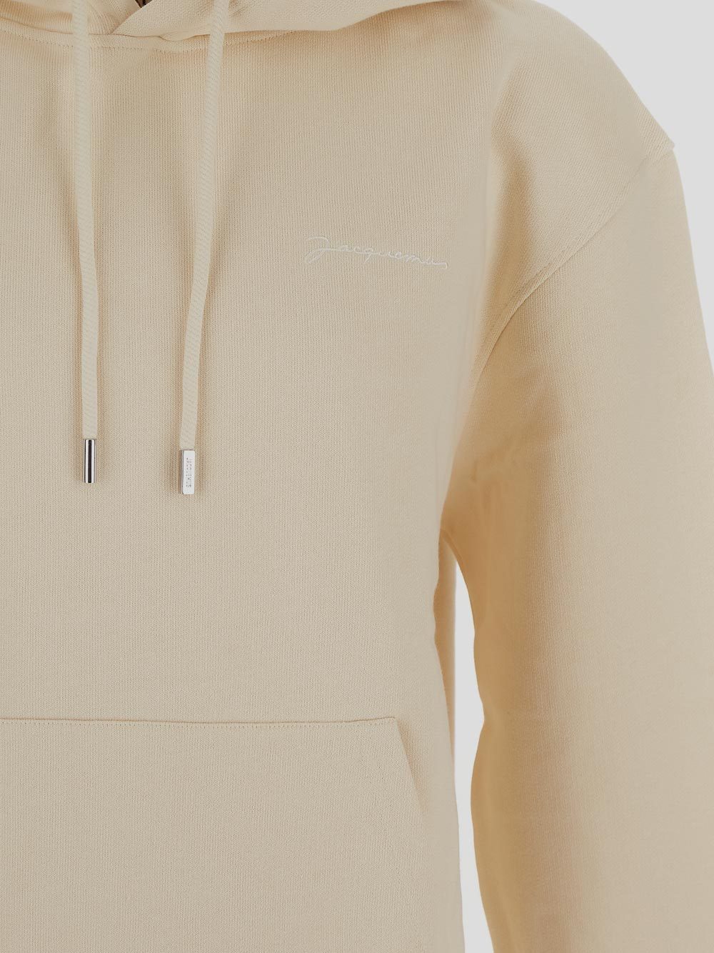 Jacquemus Beige Hoodie Sweatshirts In Nude