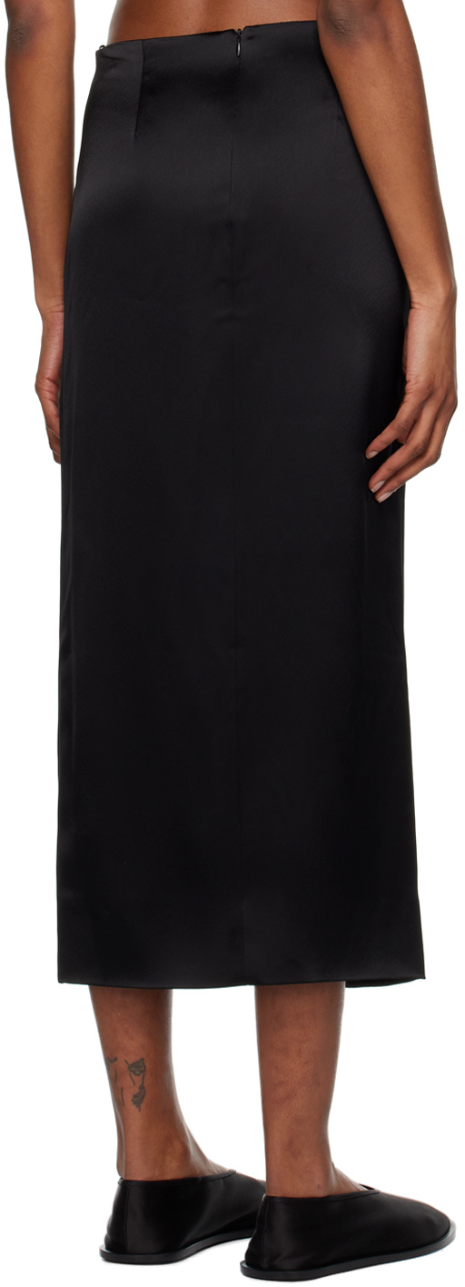 Tove Slit Skirt In Black