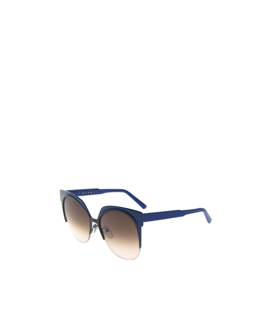 Marni Logo Sunglasses In Nude