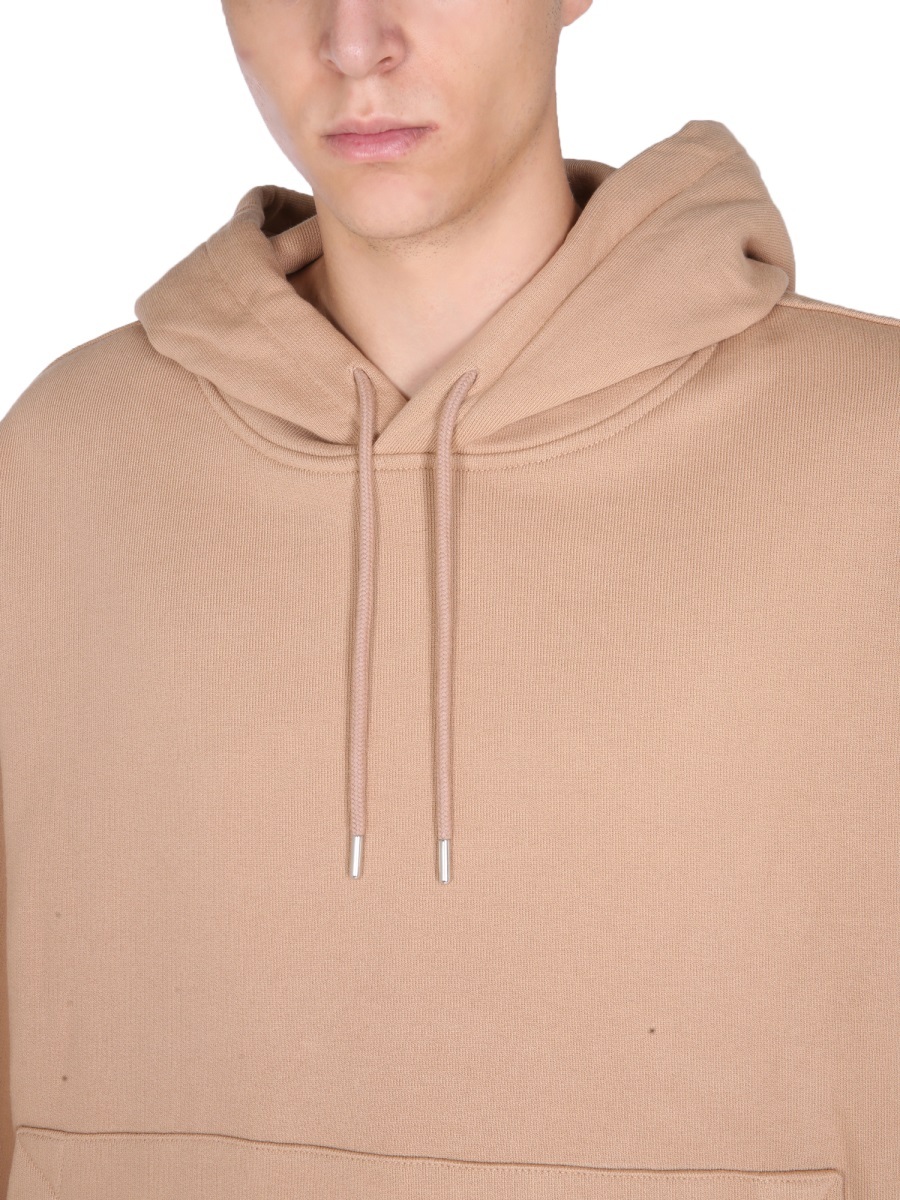 Dries Van Noten "haspe" Sweatshirt In Nude