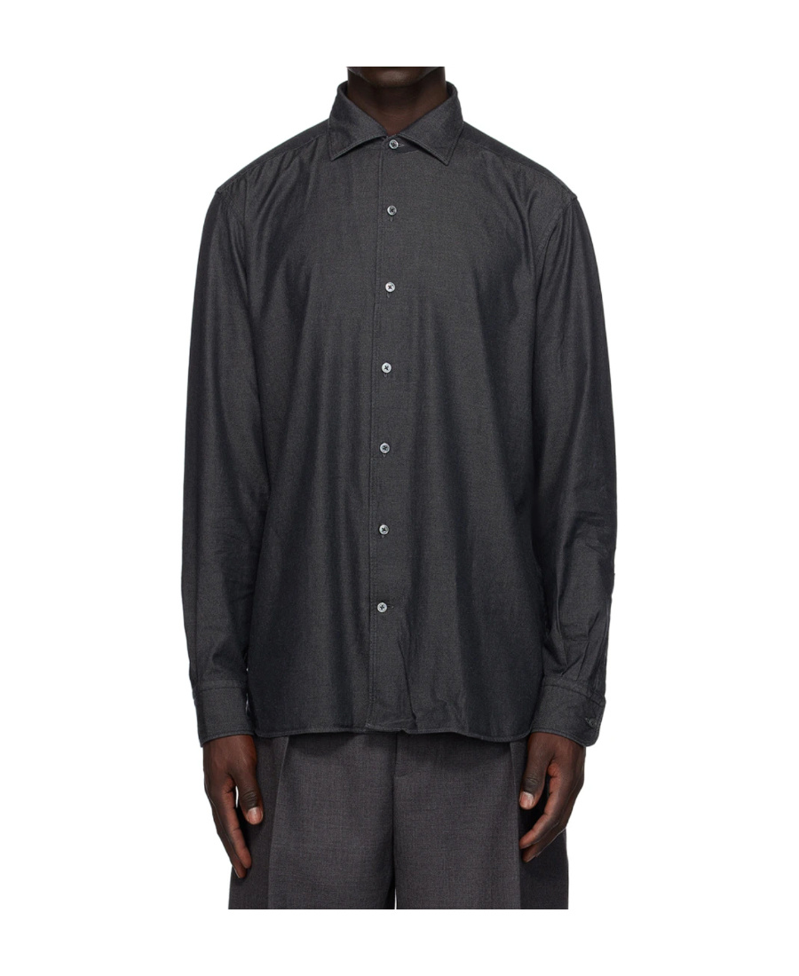 ZEGNA CASHCO LONG-SLEEVED SHIRT 