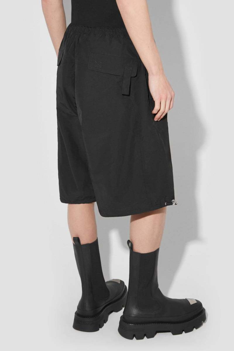 Misbhv Elastic Waist Shorts In Black