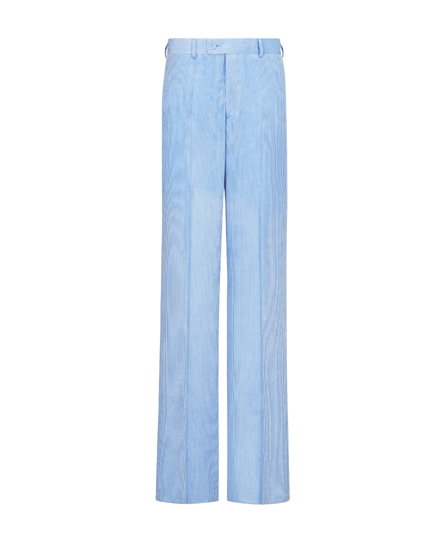 Dior Logo Casual Pants In Blue