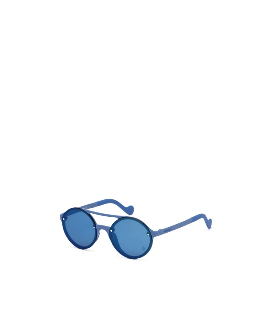 Moncler Logo Sunglasses In Blue
